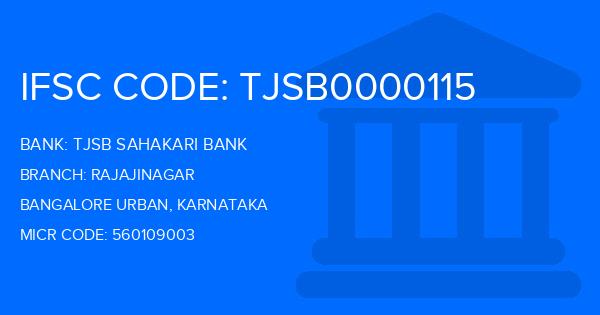 Tjsb Sahakari Bank Rajajinagar Branch IFSC Code