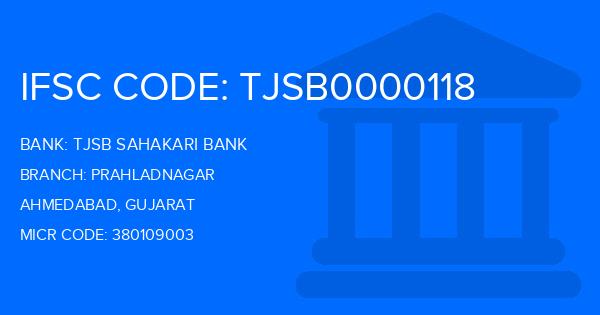 Tjsb Sahakari Bank Prahladnagar Branch IFSC Code