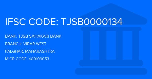 Tjsb Sahakari Bank Virar West Branch IFSC Code