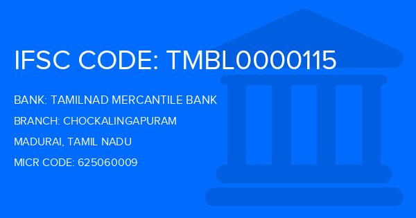 Tamilnad Mercantile Bank (TMB) Chockalingapuram Branch IFSC Code
