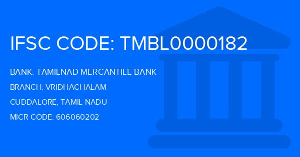 Tamilnad Mercantile Bank (TMB) Vridhachalam Branch IFSC Code