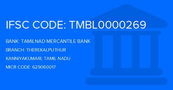 Tamilnad Mercantile Bank (TMB) Therekalputhur Branch IFSC Code