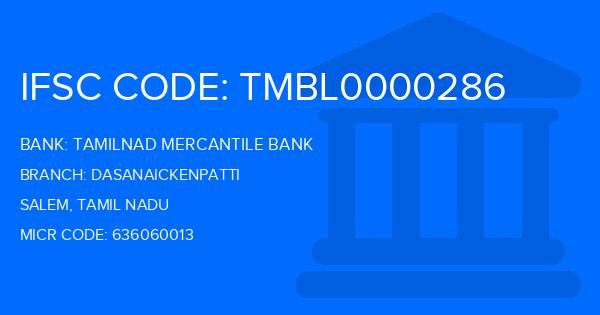 Tamilnad Mercantile Bank (TMB) Dasanaickenpatti Branch IFSC Code