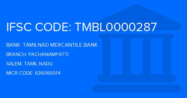 Tamilnad Mercantile Bank (TMB) Pachanampatti Branch IFSC Code