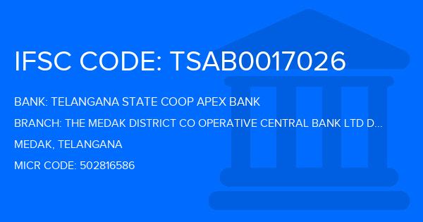 Telangana State Coop Apex Bank The Medak District Co Operative Central Bank Ltd Doulthabad Branch IFSC Code