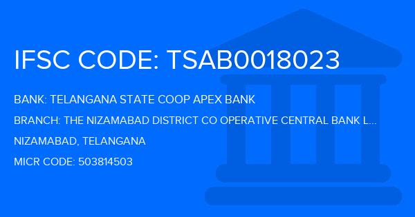 Telangana State Coop Apex Bank The Nizamabad District Co Operative Central Bank Ltd Pitlam Branch IFSC Code