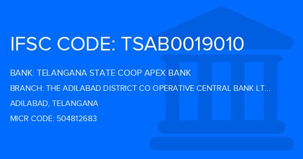 Telangana State Coop Apex Bank The Adilabad District Co Operative Central Bank Ltd Kallur Branch IFSC Code