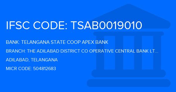 Telangana State Coop Apex Bank The Adilabad District Co Operative Central Bank Ltd Kallur Branch IFSC Code