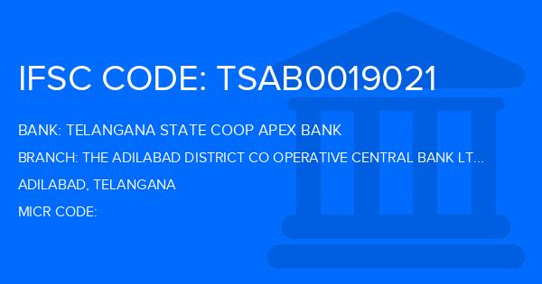 Telangana State Coop Apex Bank The Adilabad District Co Operative Central Bank Ltd Mandamarri Branch IFSC Code