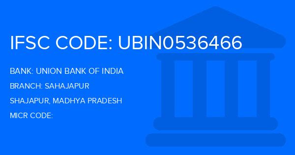 Union Bank Of India (UBI) Sahajapur Branch IFSC Code