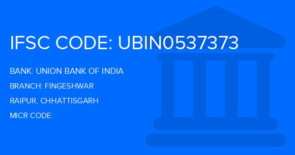 Union Bank Of India (UBI) Fingeshwar Branch IFSC Code
