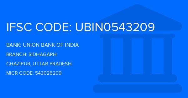 Union Bank Of India (UBI) Sidhagarh Branch IFSC Code