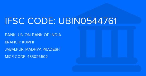 Union Bank Of India (UBI) Kumhi Branch IFSC Code