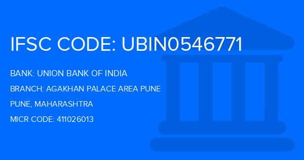 Union Bank Of India (UBI) Agakhan Palace Area Pune Branch IFSC Code