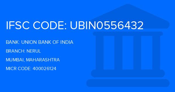 Union Bank Of India (UBI) Nerul Branch IFSC Code