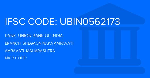 Union Bank Of India (UBI) Shegaon Naka Amravati Branch IFSC Code