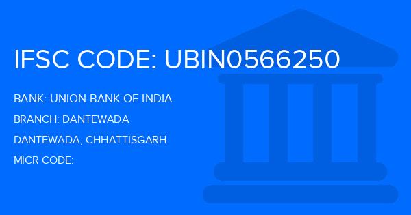 Union Bank Of India (UBI) Dantewada Branch IFSC Code