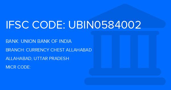Union Bank Of India (UBI) Currency Chest Allahabad Branch IFSC Code