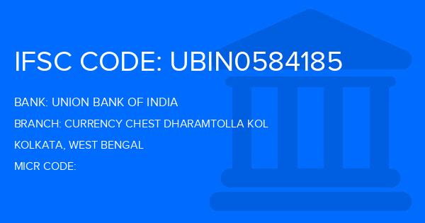 Union Bank Of India (UBI) Currency Chest Dharamtolla Kol Branch IFSC Code