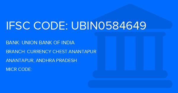 Union Bank Of India (UBI) Currency Chest Anantapur Branch IFSC Code
