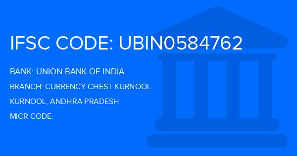 Union Bank Of India (UBI) Currency Chest Kurnool Branch IFSC Code