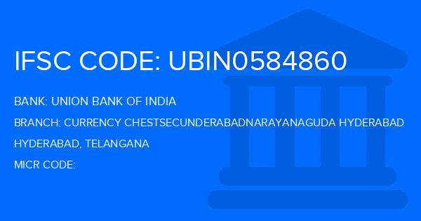 Union Bank Of India (UBI) Currency Chestsecunderabadnarayanaguda Hyderabad Branch IFSC Code