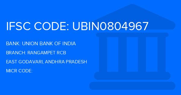 Union Bank Of India (UBI) Rangampet Rcb Branch IFSC Code