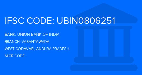 Union Bank Of India (UBI) Vasantawada Branch IFSC Code