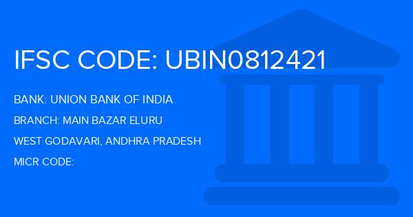 Union Bank Of India (UBI) Main Bazar Eluru Branch IFSC Code