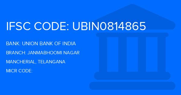 Union Bank Of India (UBI) Janmabhoomi Nagar Branch IFSC Code
