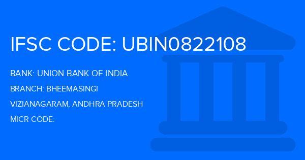 Union Bank Of India (UBI) Bheemasingi Branch IFSC Code