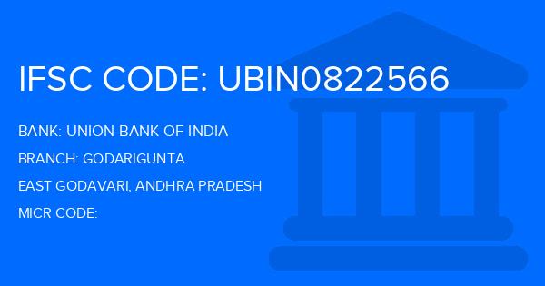 Union Bank Of India (UBI) Godarigunta Branch IFSC Code