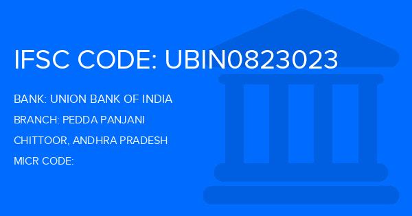 Union Bank Of India (UBI) Pedda Panjani Branch IFSC Code