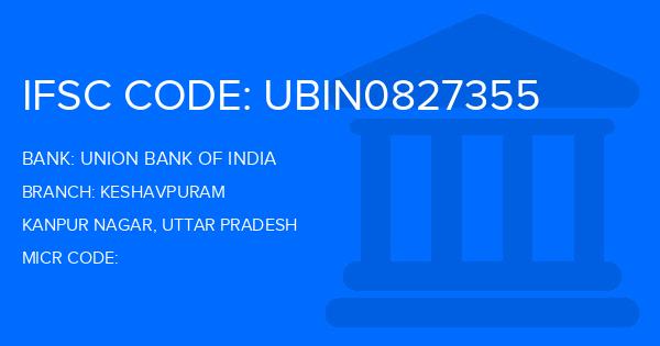 Union Bank Of India (UBI) Keshavpuram Branch IFSC Code