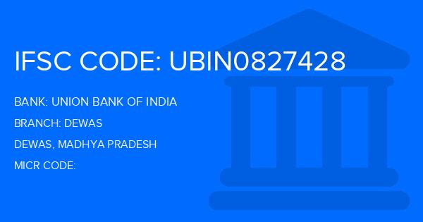 Union Bank Of India (UBI) Dewas Branch IFSC Code