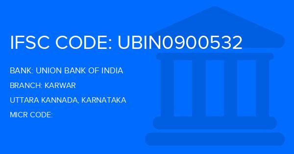 Union Bank Of India (UBI) Karwar Branch IFSC Code