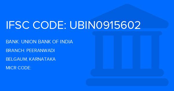 Union Bank Of India (UBI) Peeranwadi Branch IFSC Code