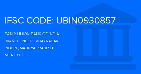 Union Bank Of India (UBI) Indore Vijaynagar Branch IFSC Code