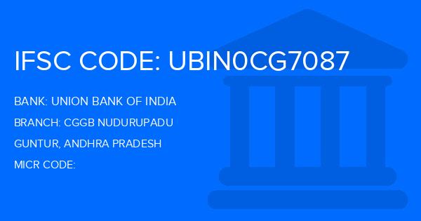 Union Bank Of India (UBI) Cggb Nudurupadu Branch IFSC Code