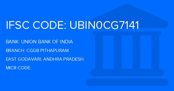 Union Bank Of India (UBI) Cggb Pithapuram Branch IFSC Code