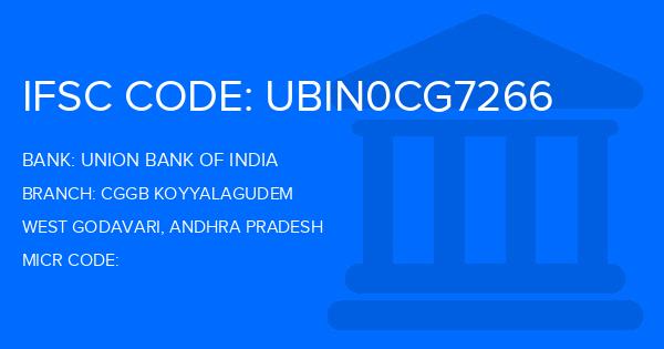 Union Bank Of India (UBI) Cggb Koyyalagudem Branch IFSC Code