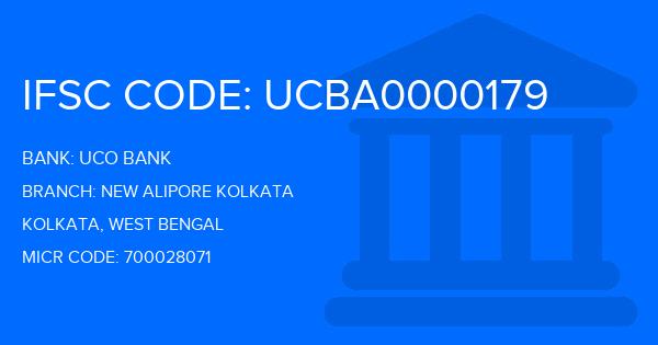 Uco Bank New Alipore Kolkata Branch IFSC Code