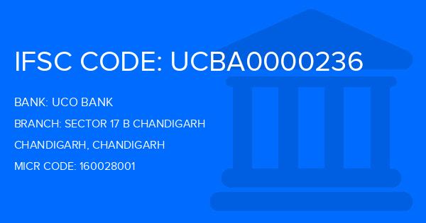 Uco Bank Sector 17 B Chandigarh Branch IFSC Code