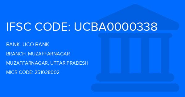 Uco Bank Muzaffarnagar Branch IFSC Code