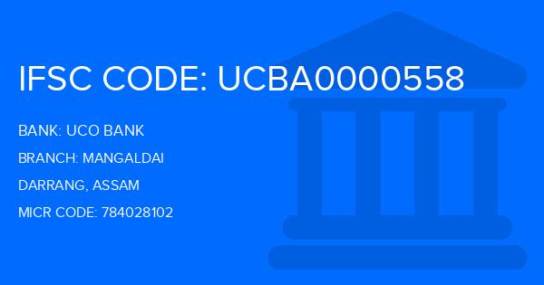 Uco Bank Mangaldai Branch IFSC Code