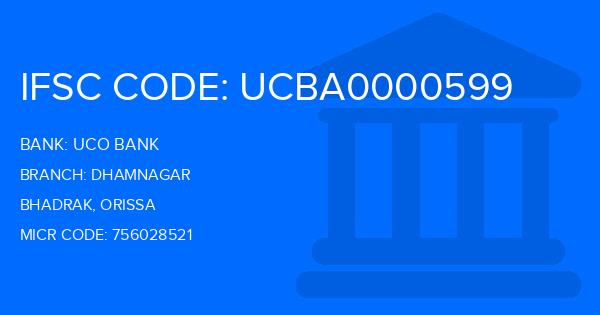 Uco Bank Dhamnagar Branch IFSC Code