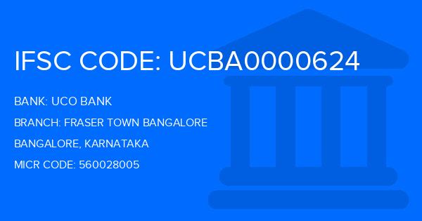 Uco Bank Fraser Town Bangalore Branch IFSC Code