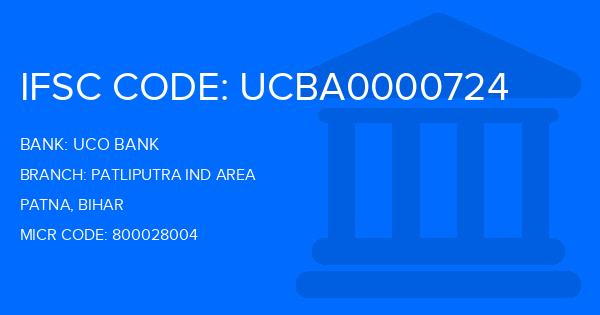 Uco Bank Patliputra Ind Area Branch IFSC Code
