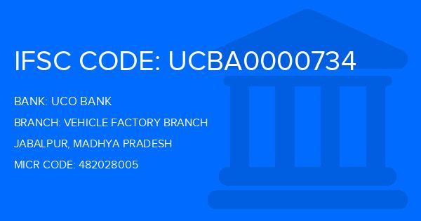 Uco Bank Vehicle Factory Branch