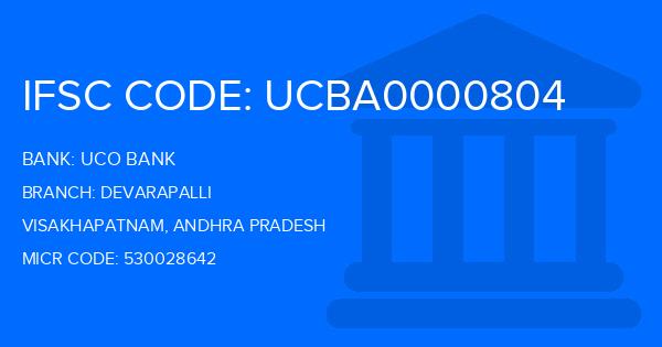 Uco Bank Devarapalli Branch IFSC Code